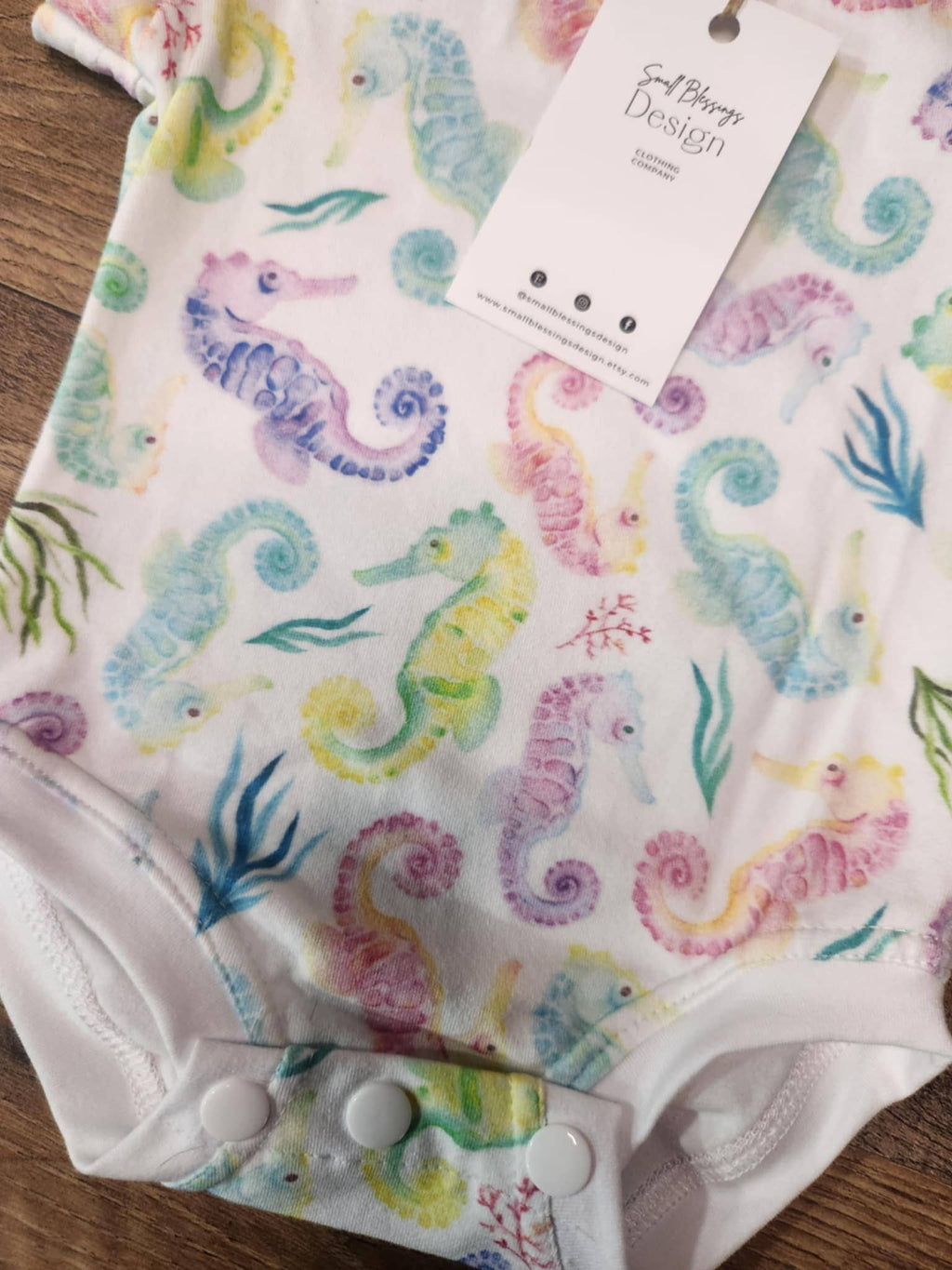 Infant Seahorse Bodysuit