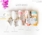 Surfer Wave Organic Bamboo Swaddle
