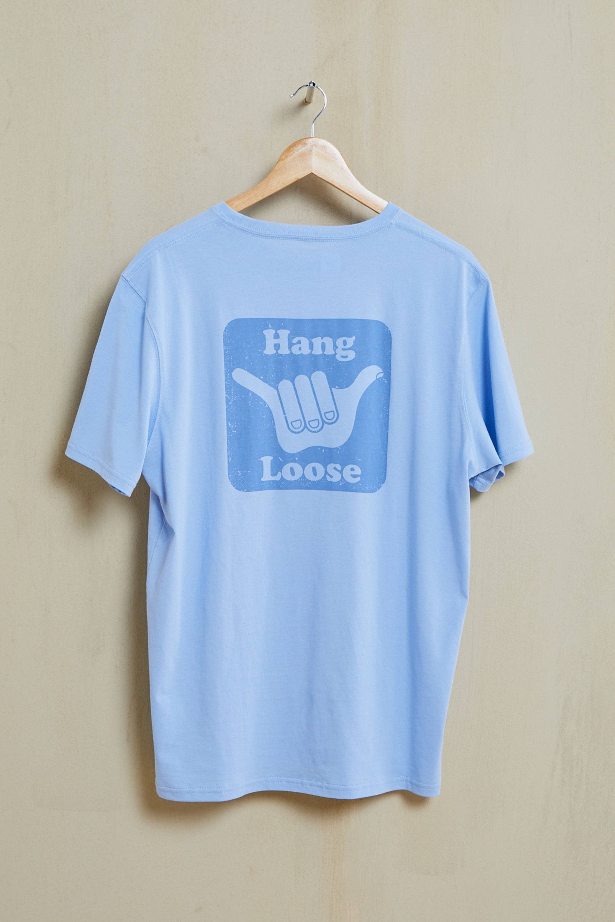 Hang Loose Back Organic PIMA Tee