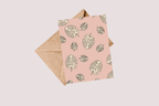 Monstera Collage Card
