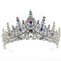 Silver opalescent Tiara - style 53