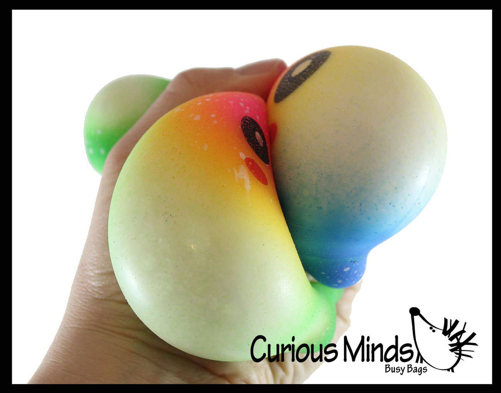 Soft Octopus Stress Balls - Soft Cream Doh Filled Stress