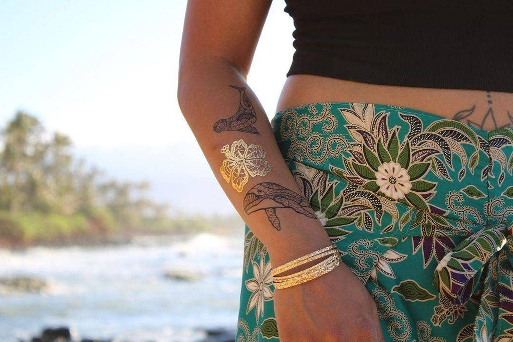 Hawaiian Tattoo Sheet (Black)