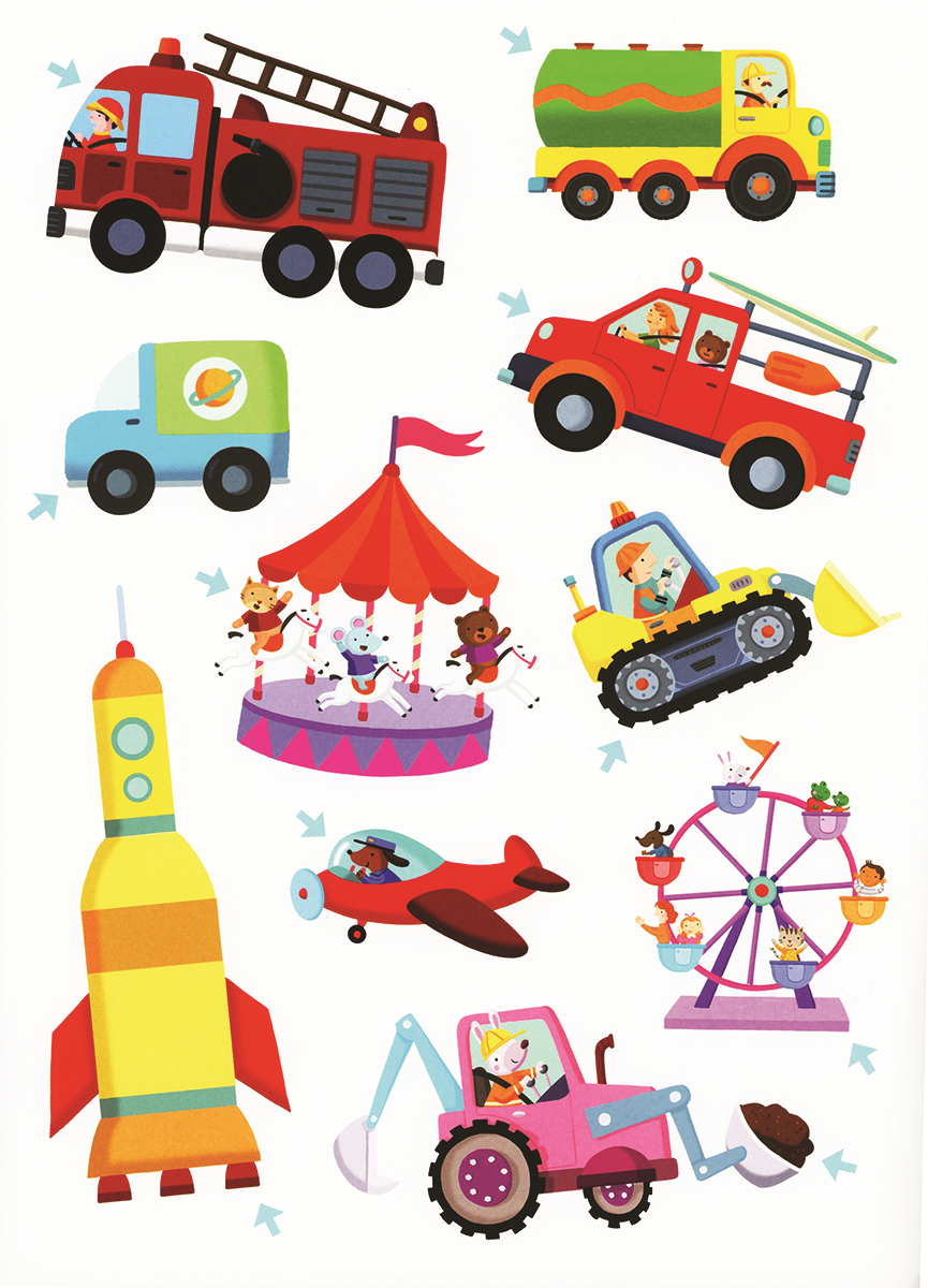 Big Stickers, Things That Go