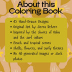 Surfy Days Coloring Book