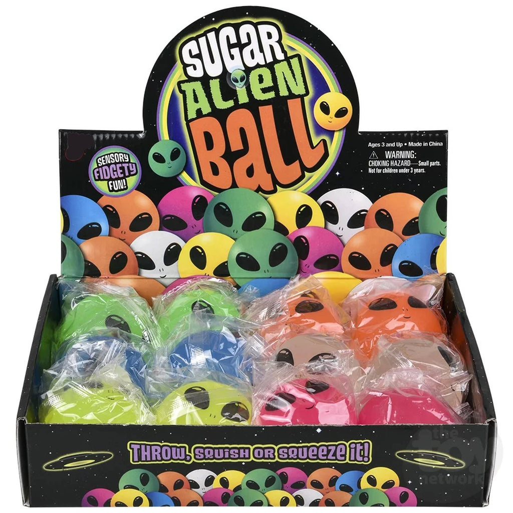 Alien Soft Squeeze Ball Fidget Kids Toy