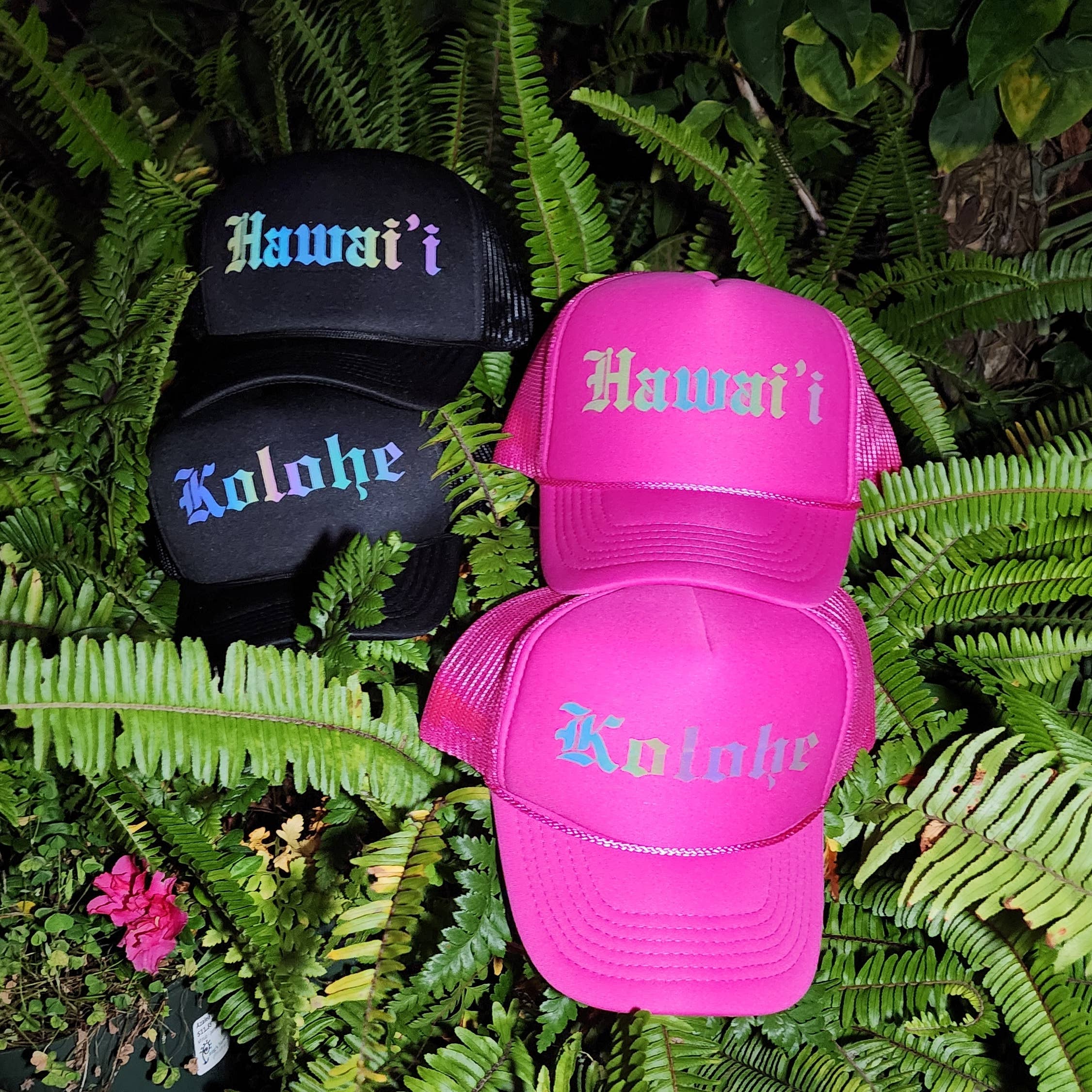Hawai'i Reflective Youth Trucker Hat