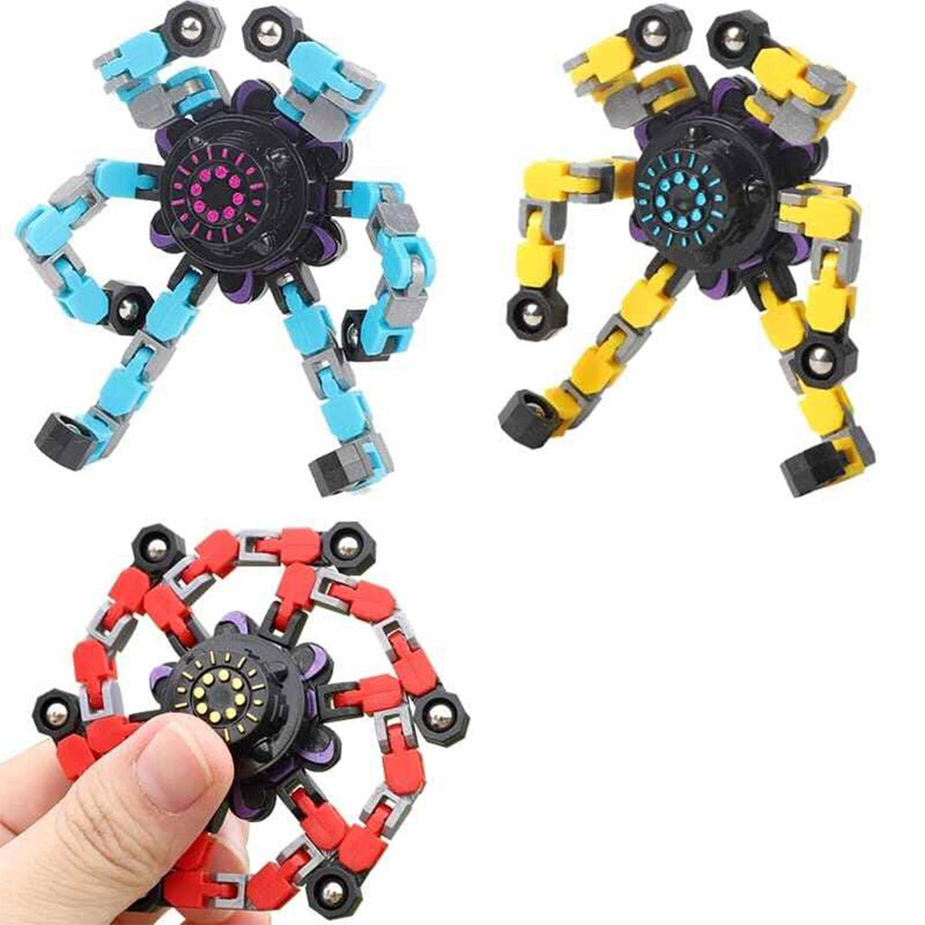 Robot Fingertip Fidget Spinner Toy