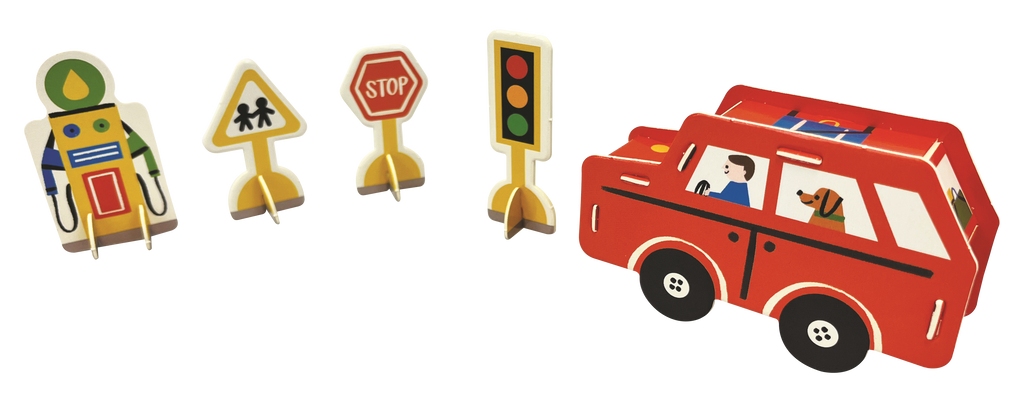 Puzzle Play: Busy Town 3D Play Set