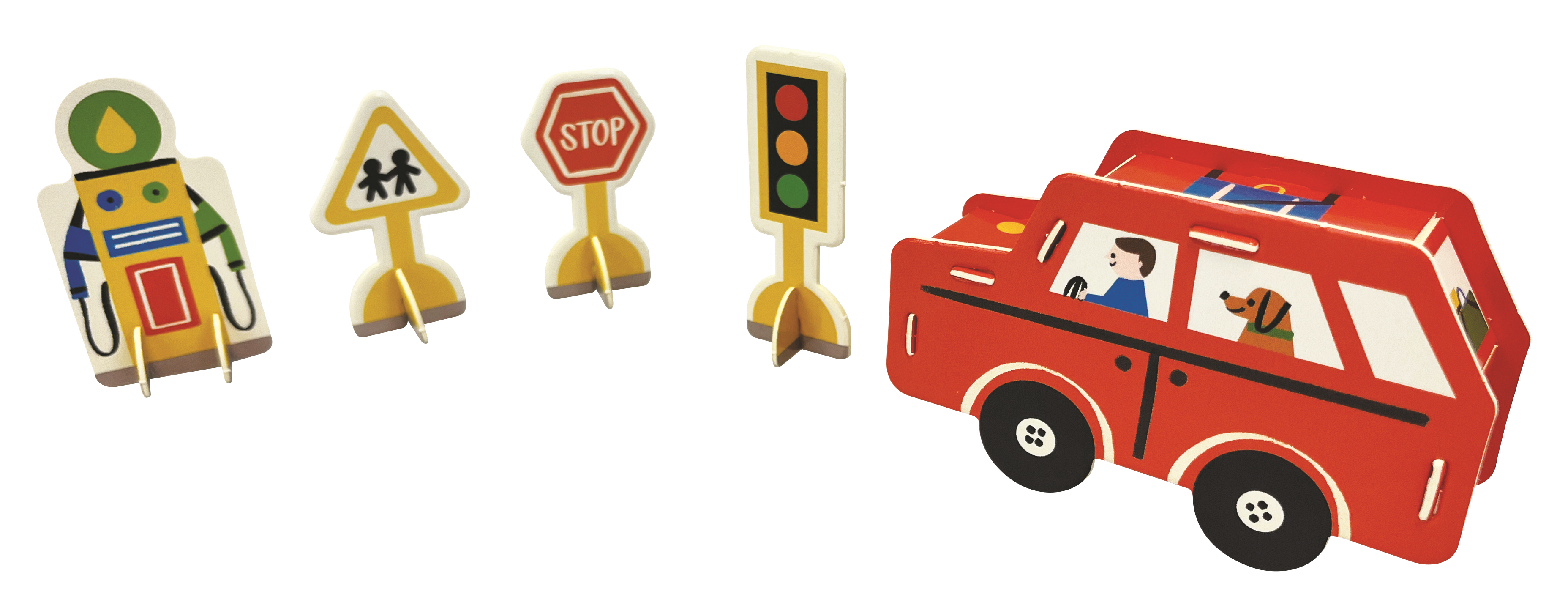 Puzzle Play: Busy Town 3D Play Set