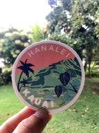 Kauai Hanalei Sticker