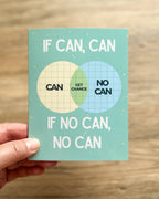 If Can, Can - Greeting Card