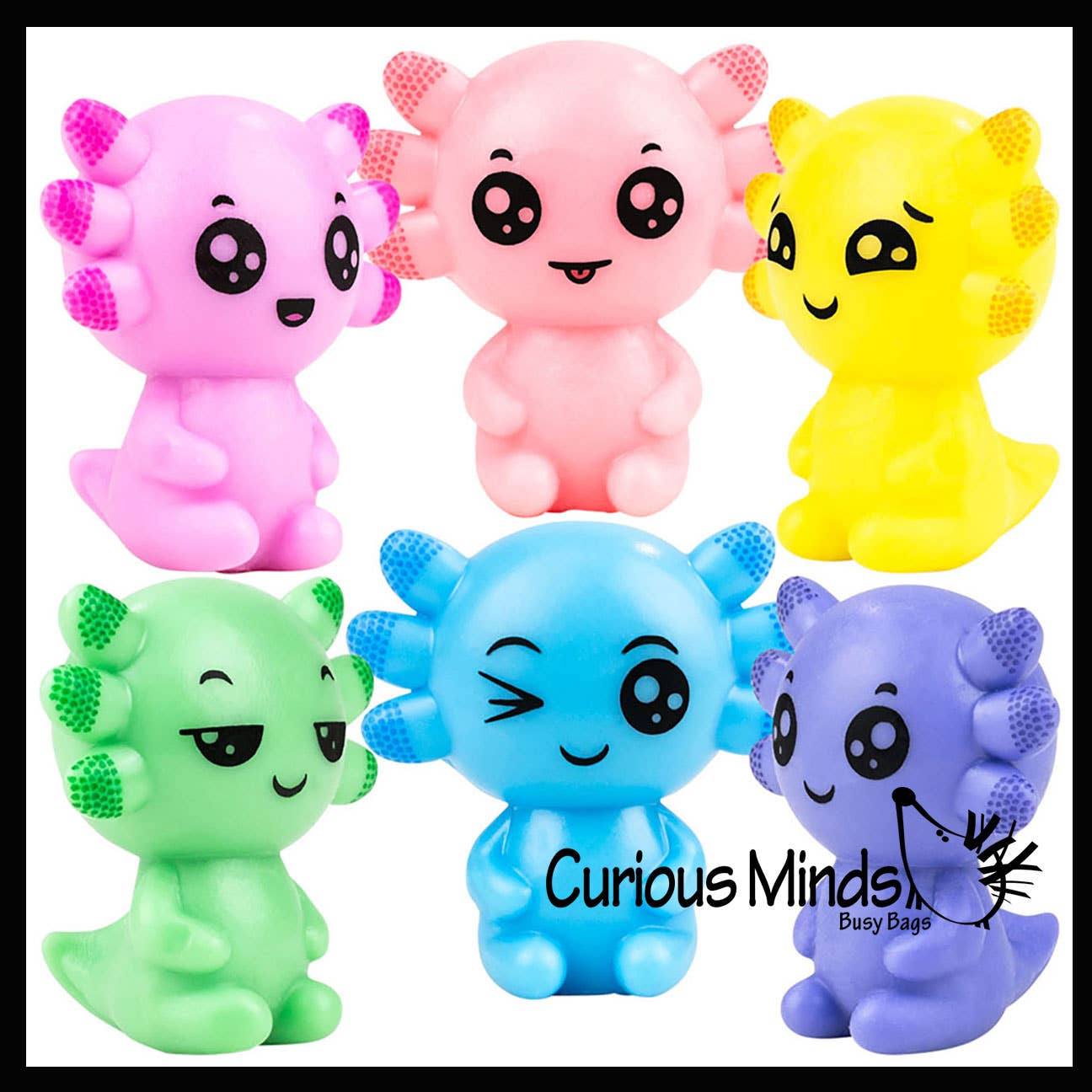 Mini Axolotls Figurine