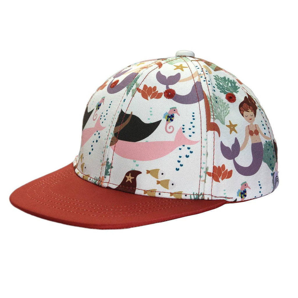 Making Waves Mermaids Snapback Hat Baseball Cap Accessory