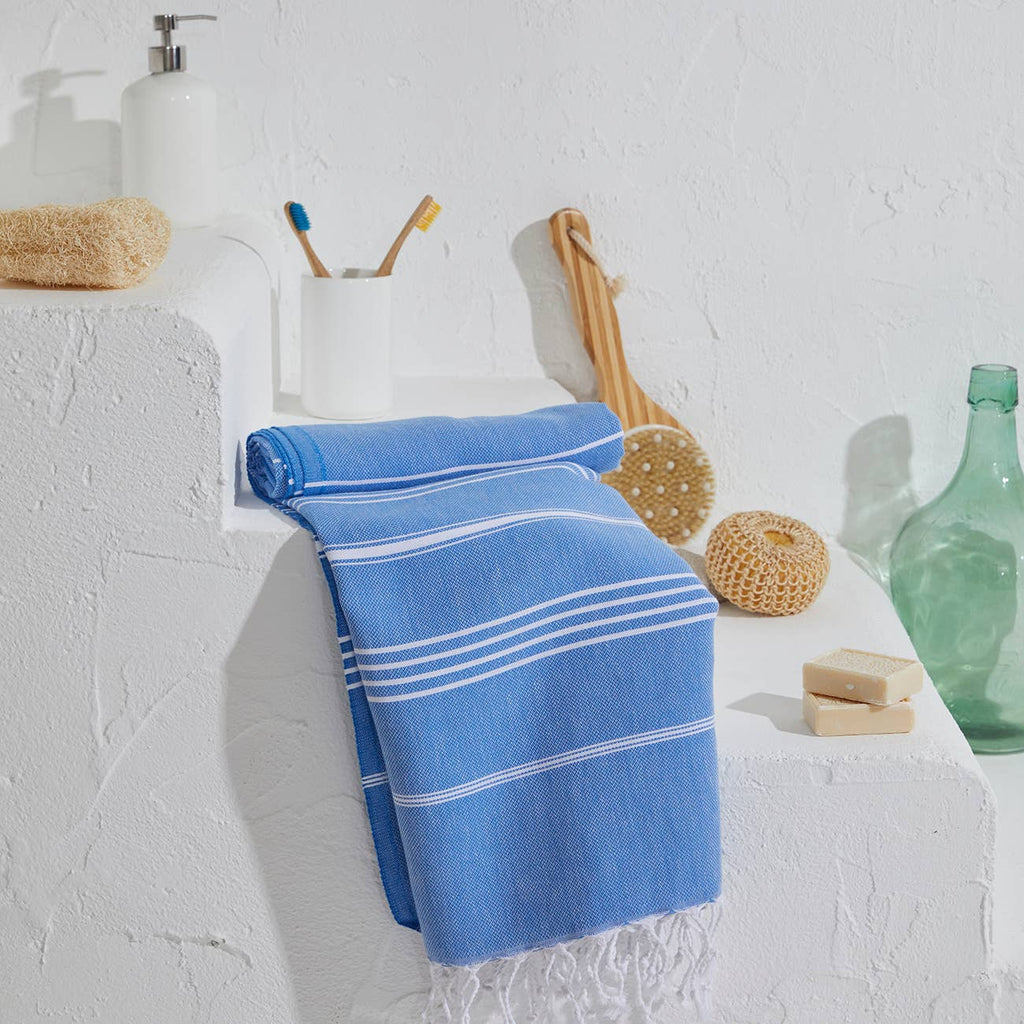 Turkish Beach Towels - Blue