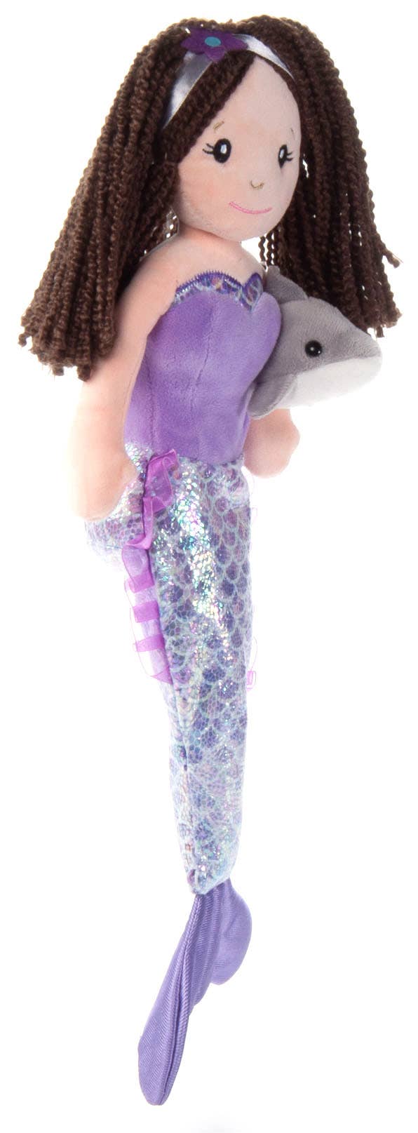 17" Mermaid w/ Dolphin