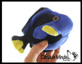 Cute Blue Tang Fish Plush Stuffed Animals- Adorable Mini P