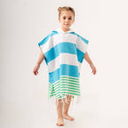 Kids Hooded Poncho Beach Towel
