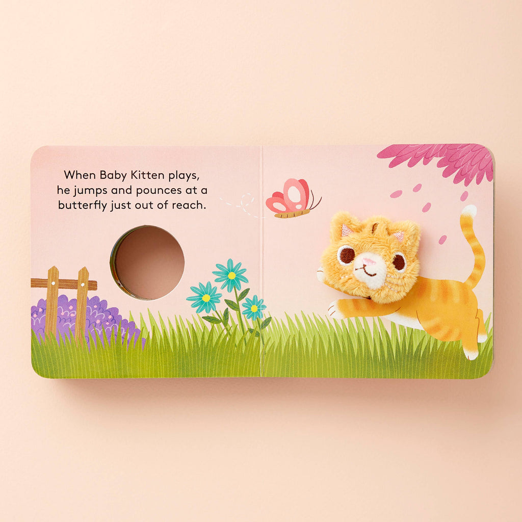 Baby Kitten Finger Puppet Book