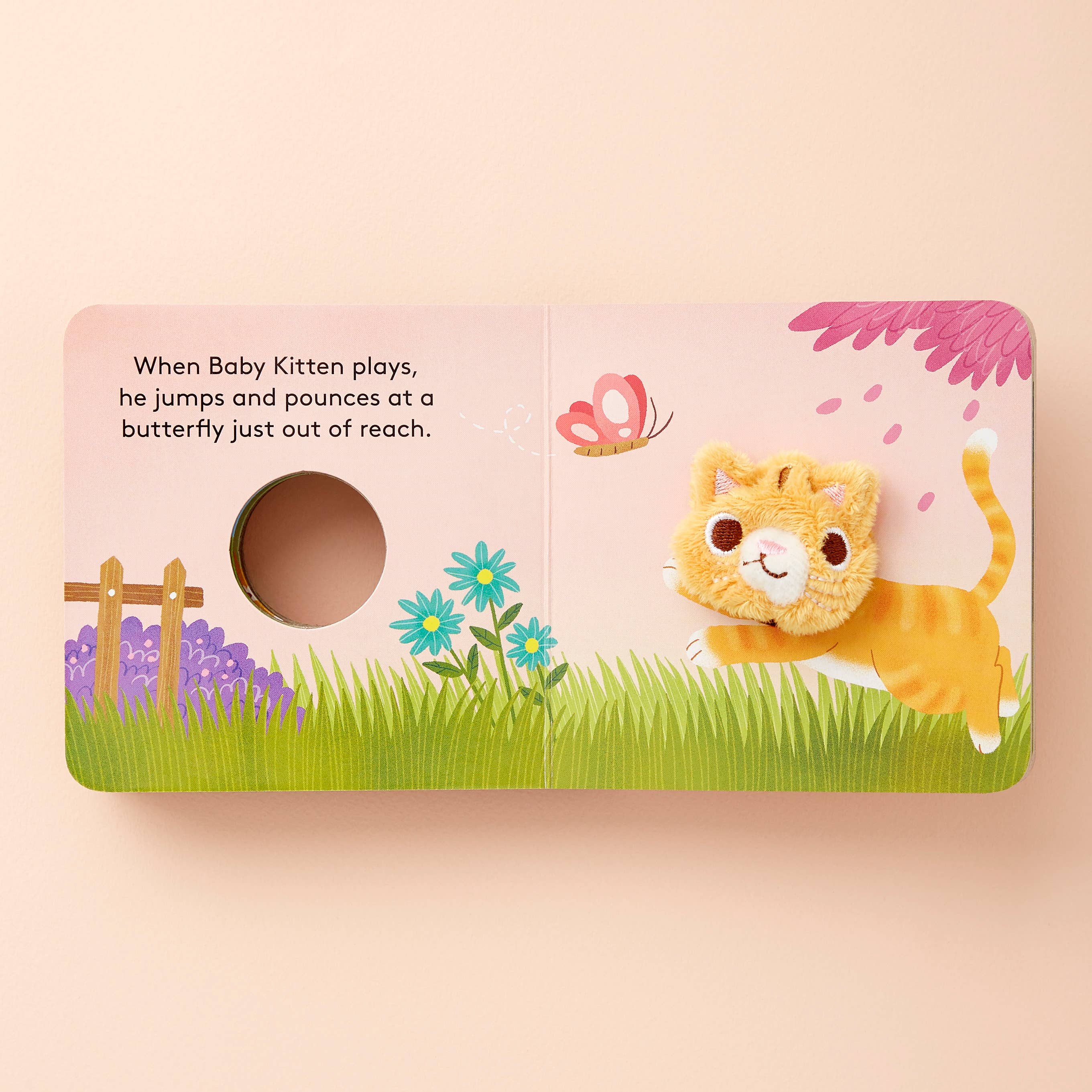 Baby Kitten Finger Puppet Book