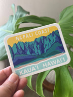 Kauai Na Pali coast Sticker