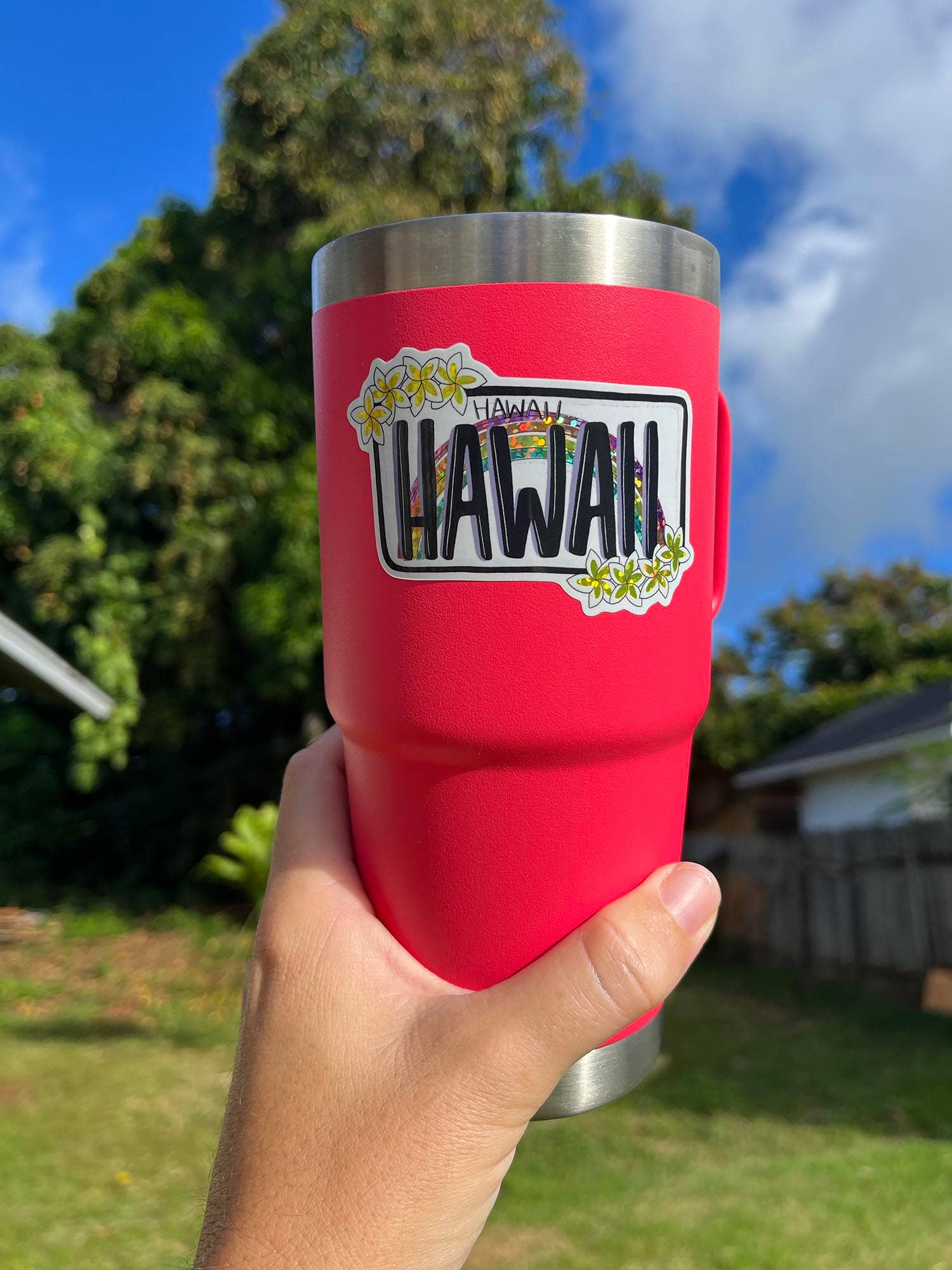 Hawaii License Plate Sticker