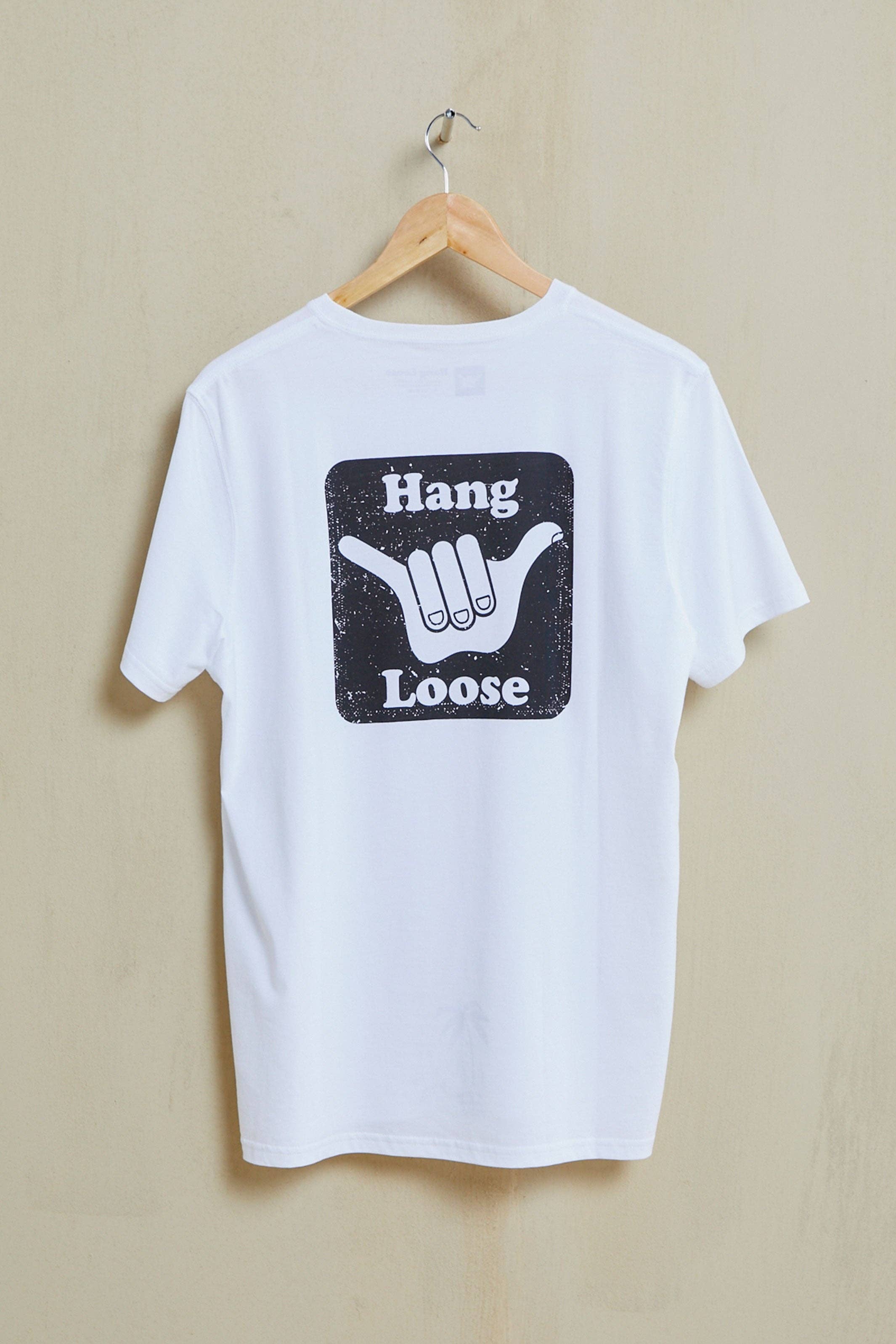 Hang Loose Back Organic PIMA Tee