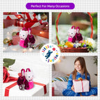 Pet Plush Set with Bag - White Cat