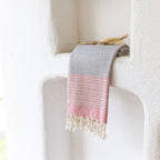 Turkish Beach Towels Lightweight - Grey