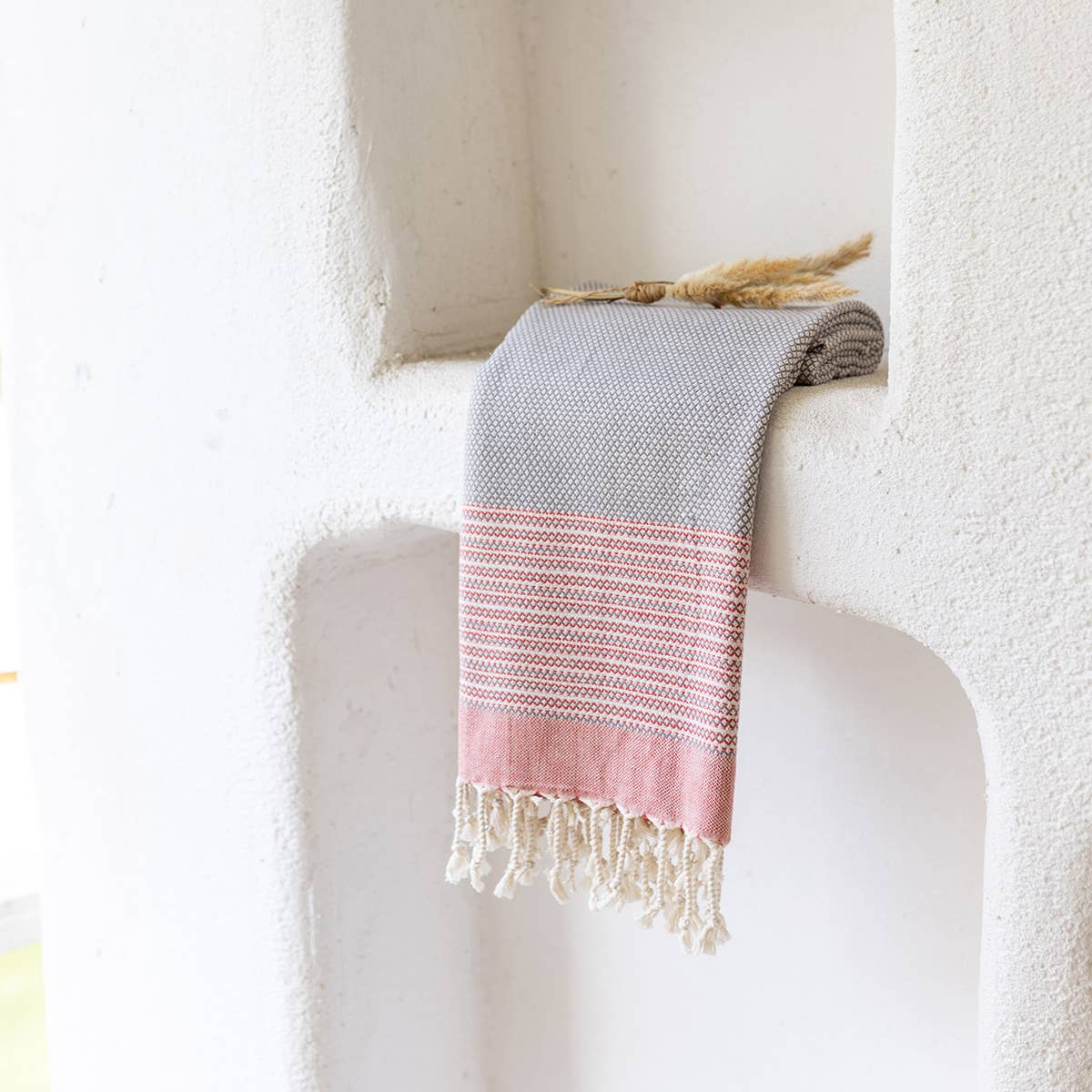 Turkish Beach Towels Lightweight - Grey