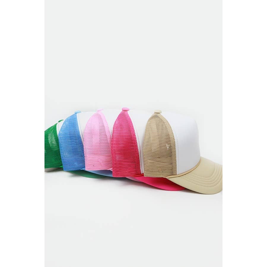 Two Tone Trucker Hat