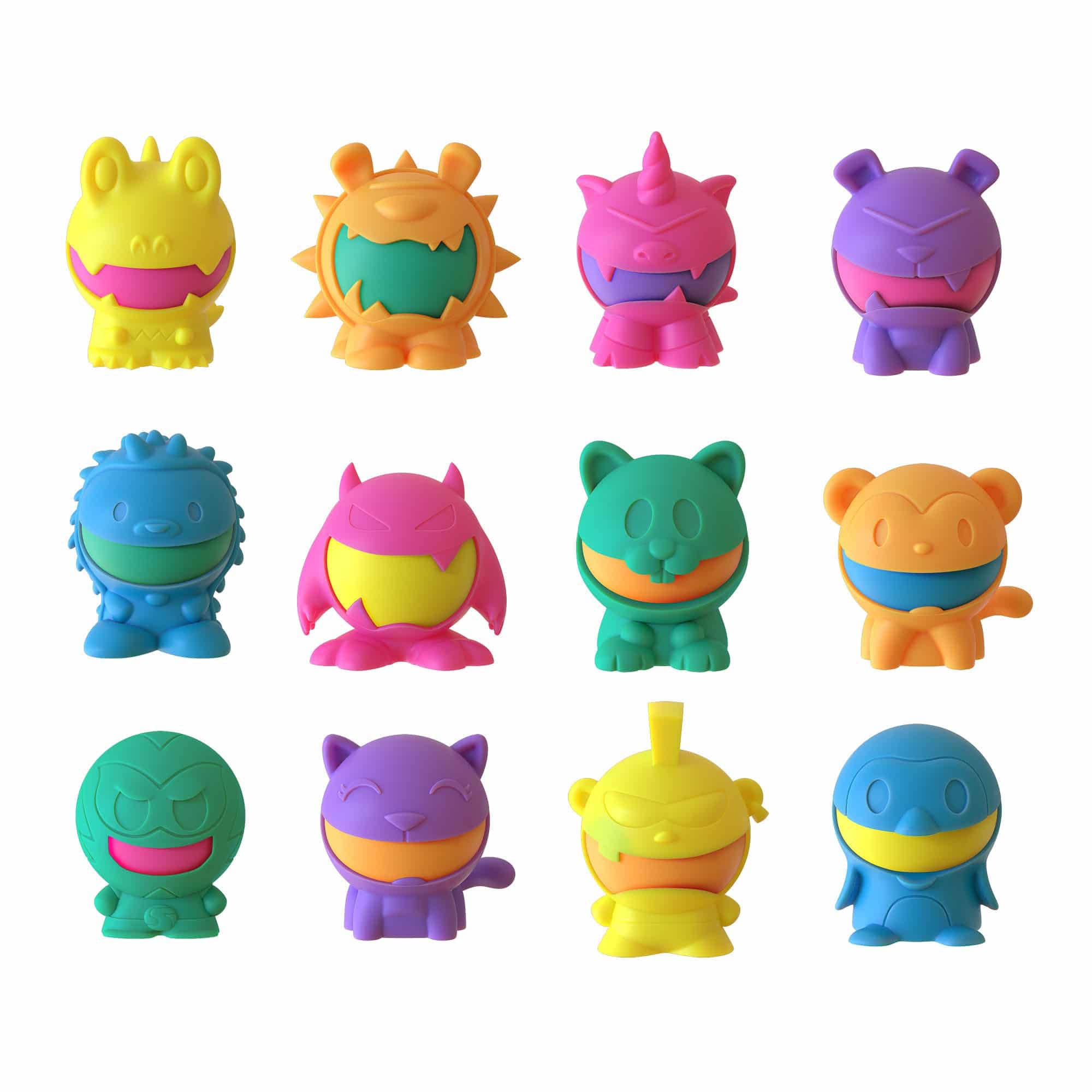 1 Dohjees Nee Doh Soft Fluff- Filled Squeeze Stress Ball