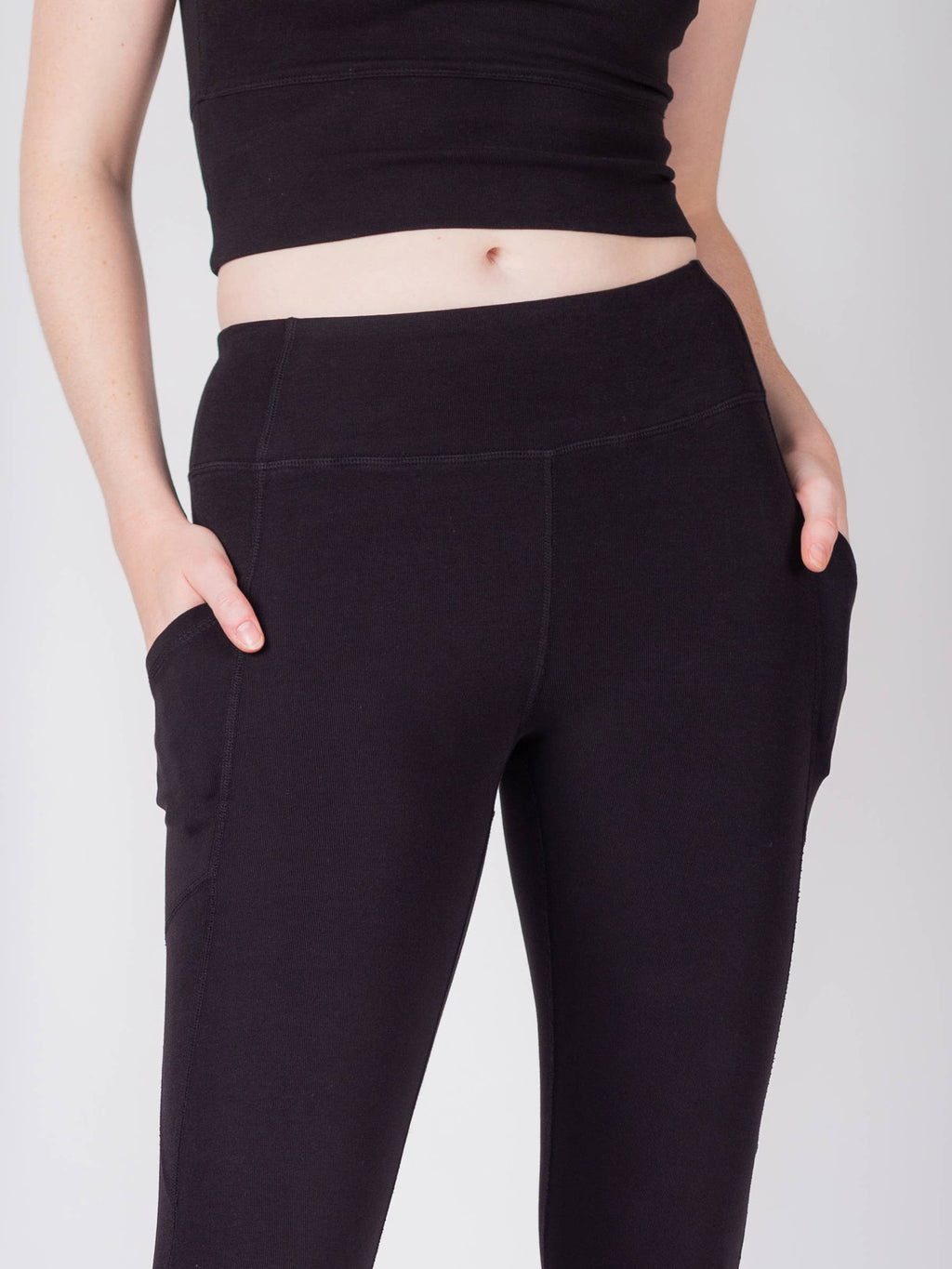PlantTec™ Organic Leggings | Black