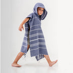 Kids Hooded Poncho - Beach Towel