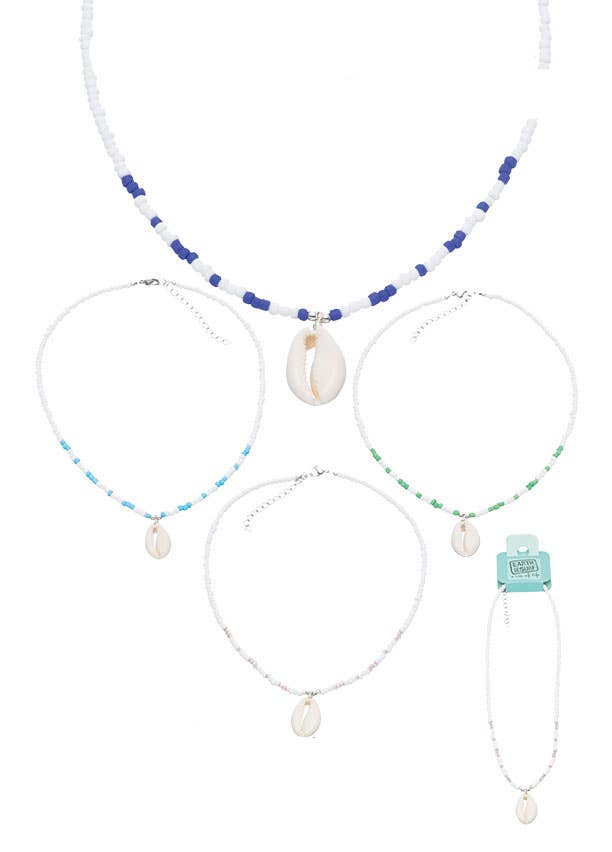 Oceanic Cowrie Necklace