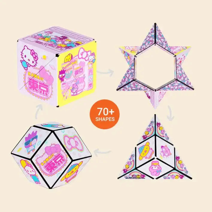 Shashibo Hello Kitty Magnetic Puzzle Cube