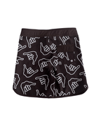 Kid’s Retro Boardshorts in Chocolate Shaka