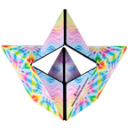 Shashibo Tie Dye Twist Magnetic Puzzle Cube STEAM MESH - NEW