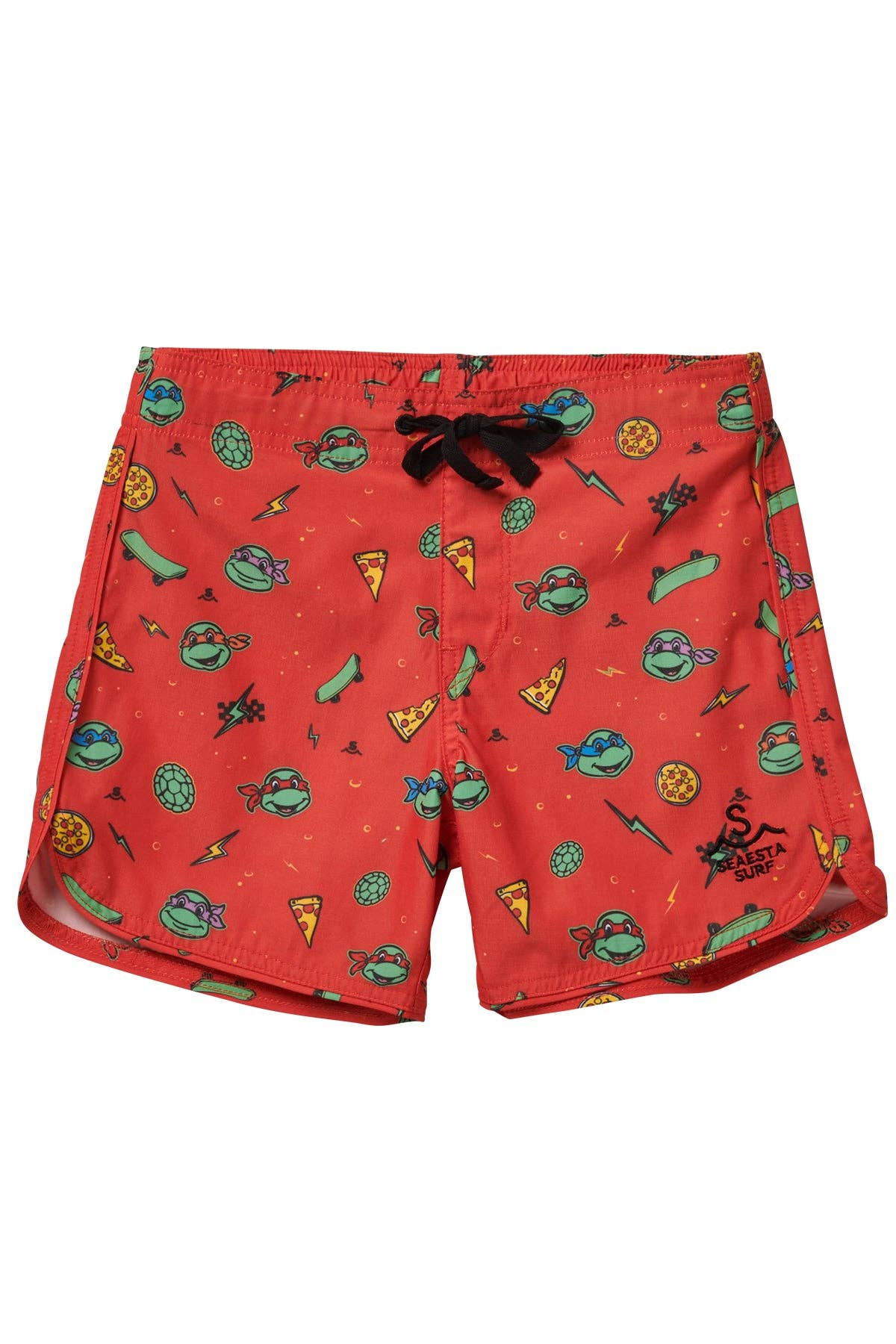 Seaesta Surf x Teenage Mutant Ninja Turtles® Turtle Power Boardshorts / Raph Red