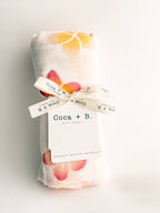 Tropical Floral Organic Bamboo Swaddle