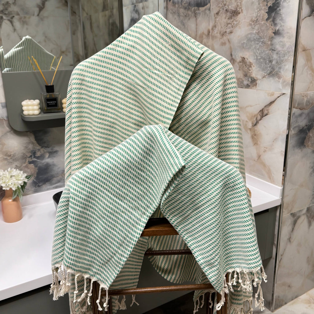 Striped Handwoven Turkish Towel