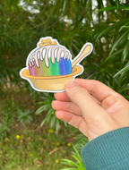 Shave Ice Sticker