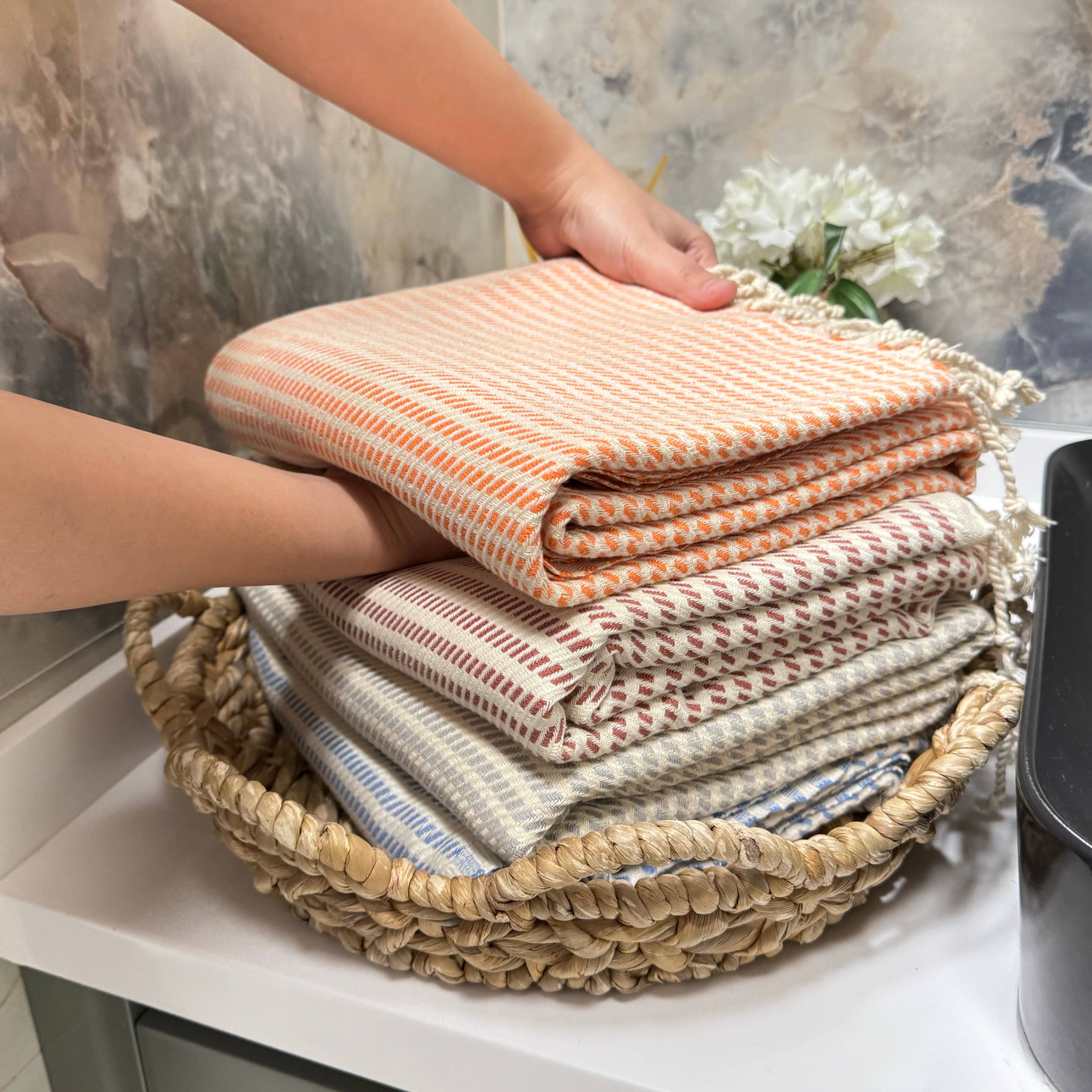 Striped Handwoven Turkish Towel