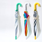 Grey & White Kid Umbrellas