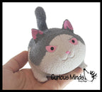 Angry Cat Soft Fluff Doh - Filled Squeeze Stress Balls  -