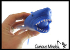 Sand Filled Squishy Shark - Moldable Sensory, Stress, Sque