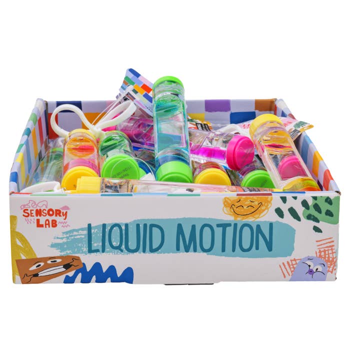 Sensory Lab Liquid Keychain
