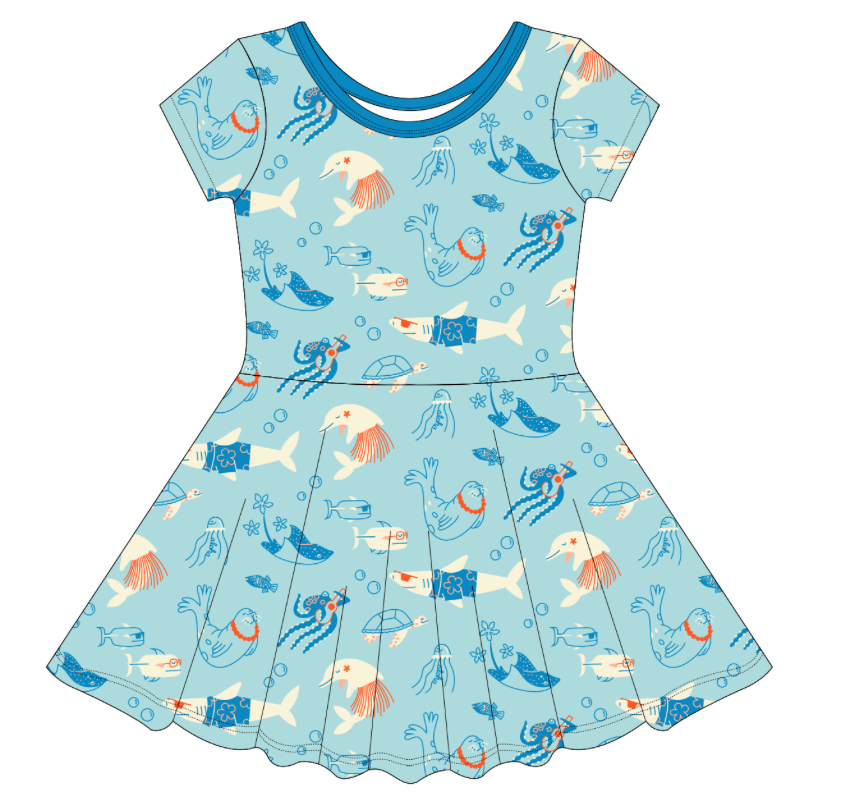 Reef Rascals Bamboo T-Shirt Dress