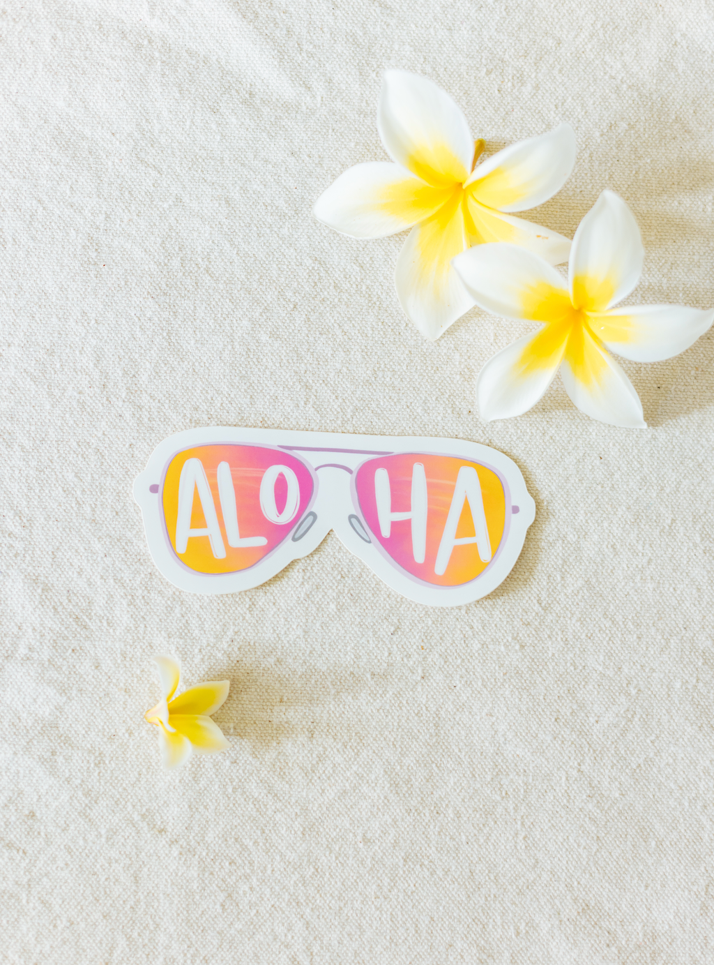 Aloha Sunglasses Sticker