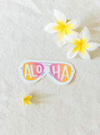 Aloha Sunglasses Sticker